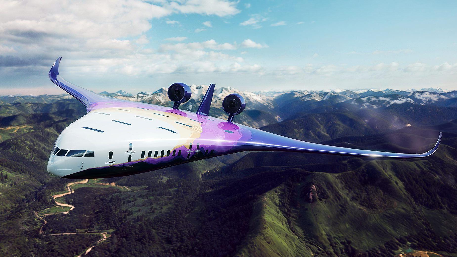 طائرة ذات أجنحة مدمجة