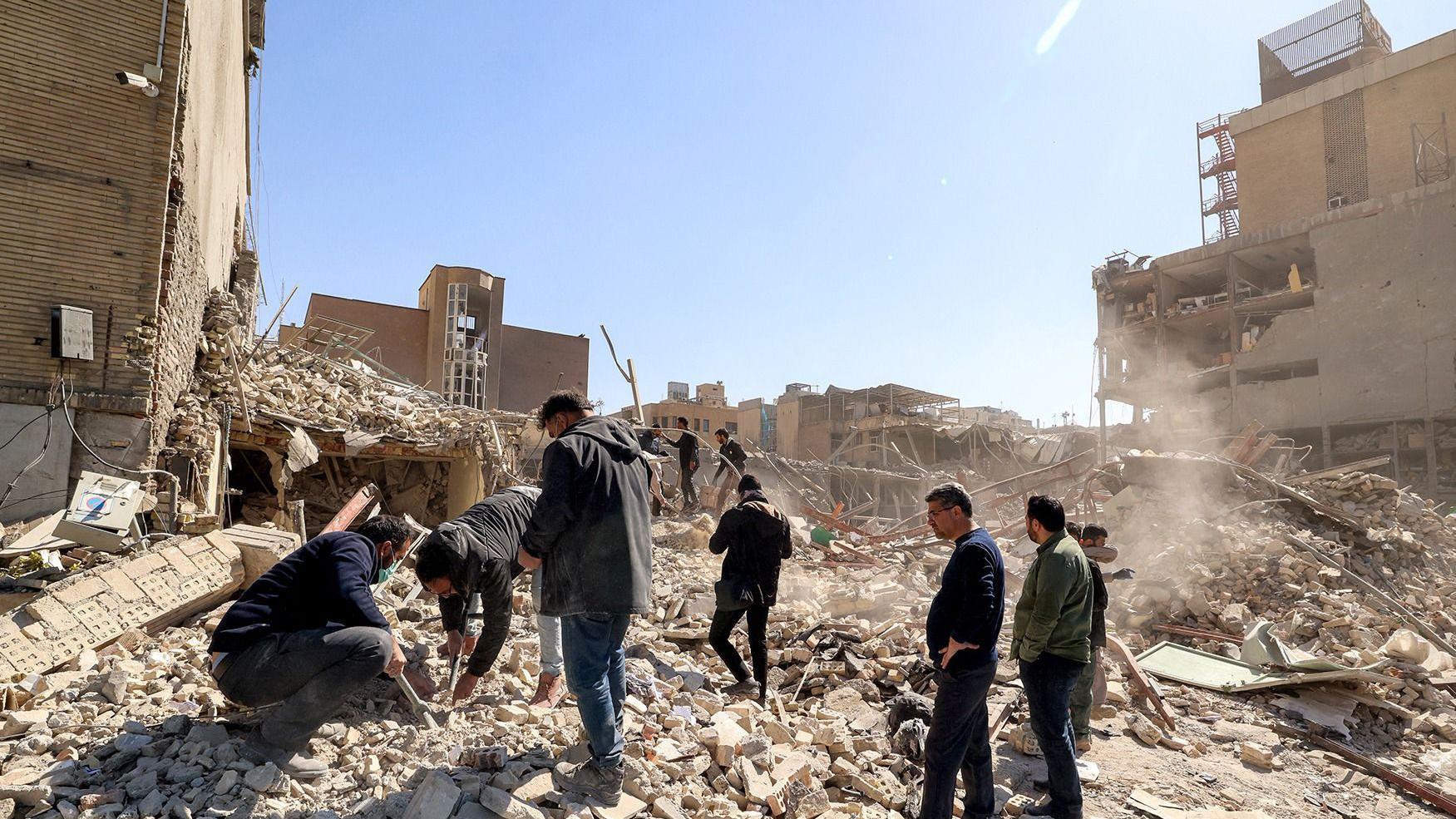 Israel attacks presidential office in Tehran as reported death toll in Iran rises to 787