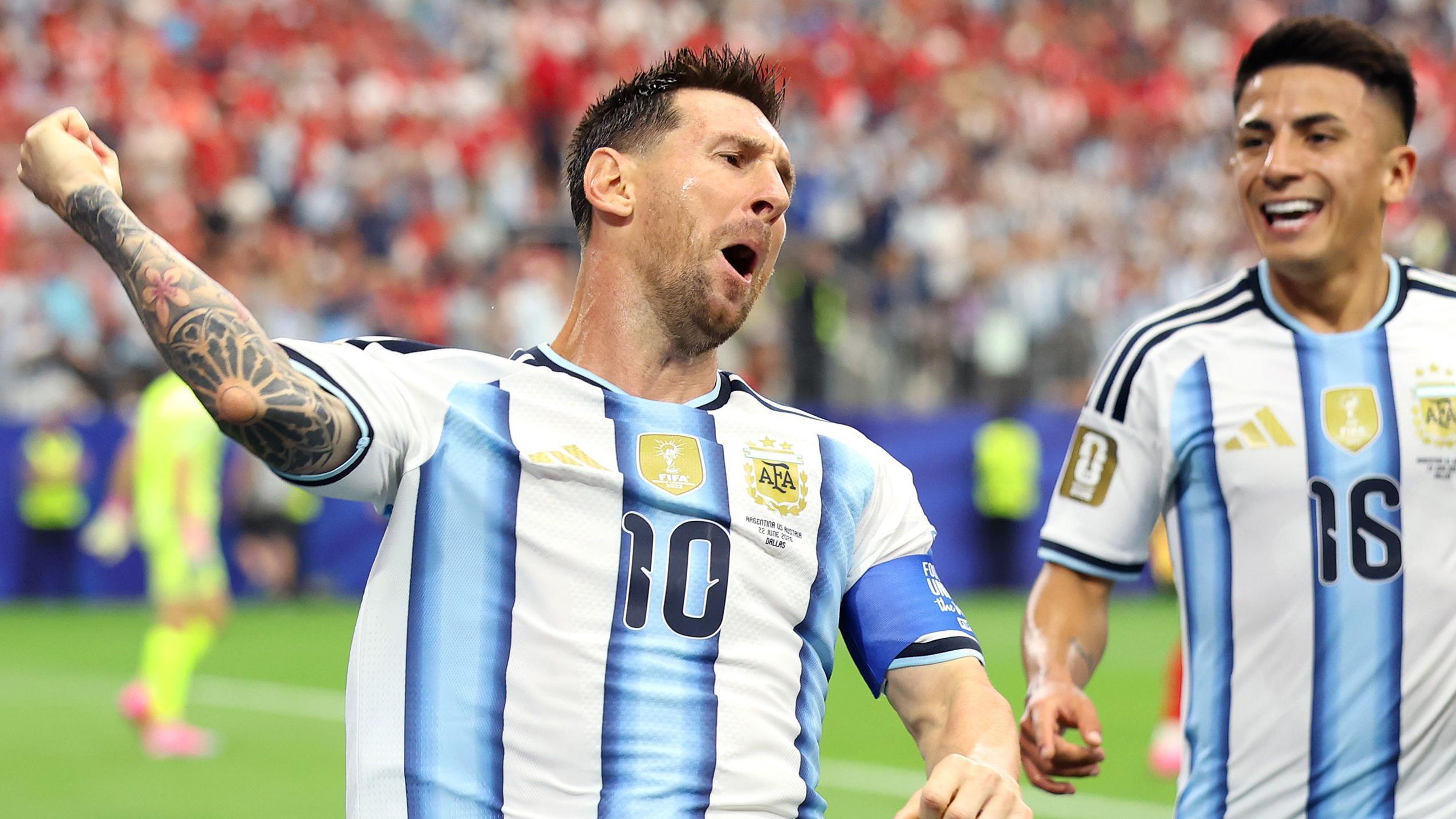 Watch Messi becomes World Cup all-time leading scorer with goal against Austria