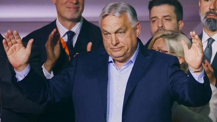 Viktor Orbán concedes with Hungarian opposition on course for landslide election win