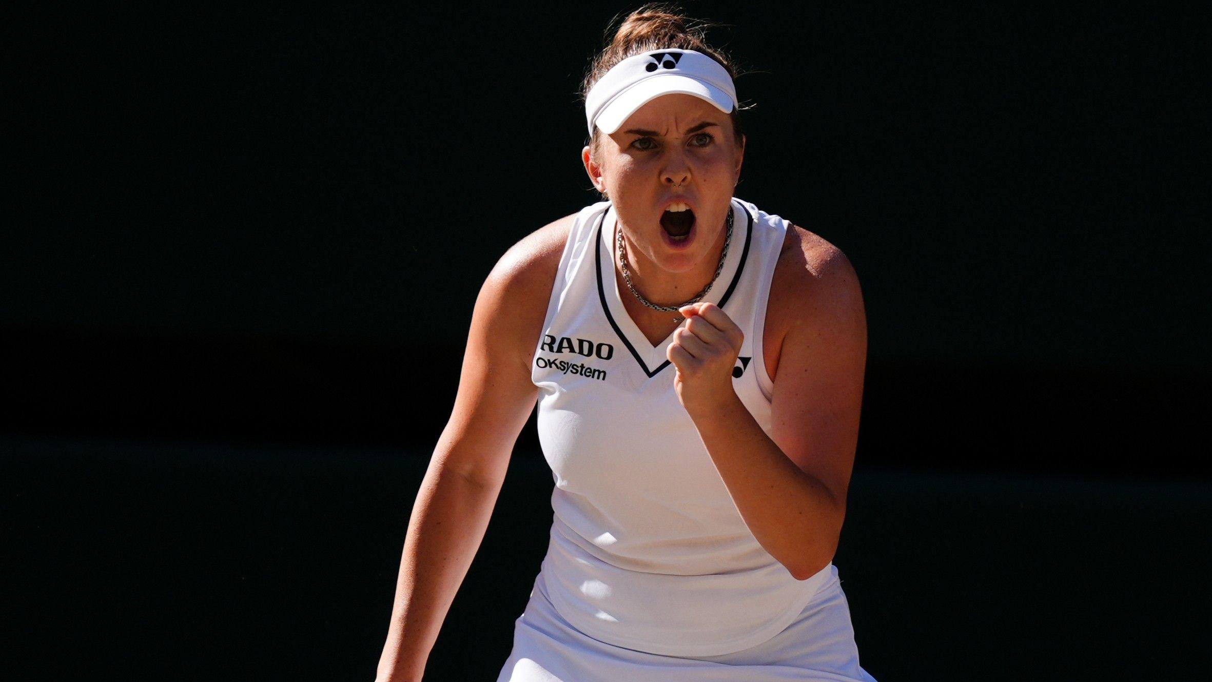 Watch Wimbledon: Noskova breaks Muchova early in deciding set of final