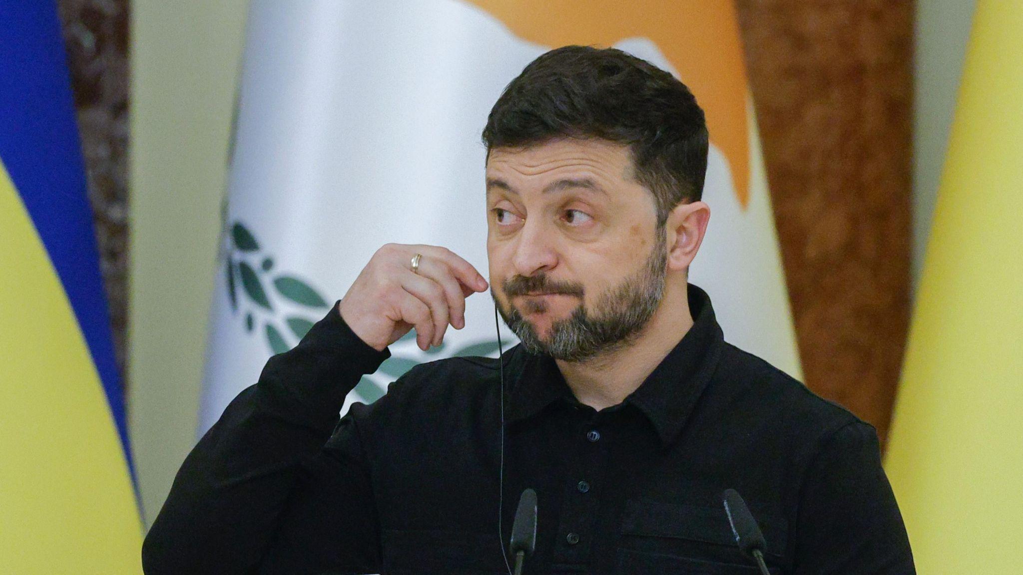 烏克蘭總統澤連斯基（Volodymyr Zelensky）
