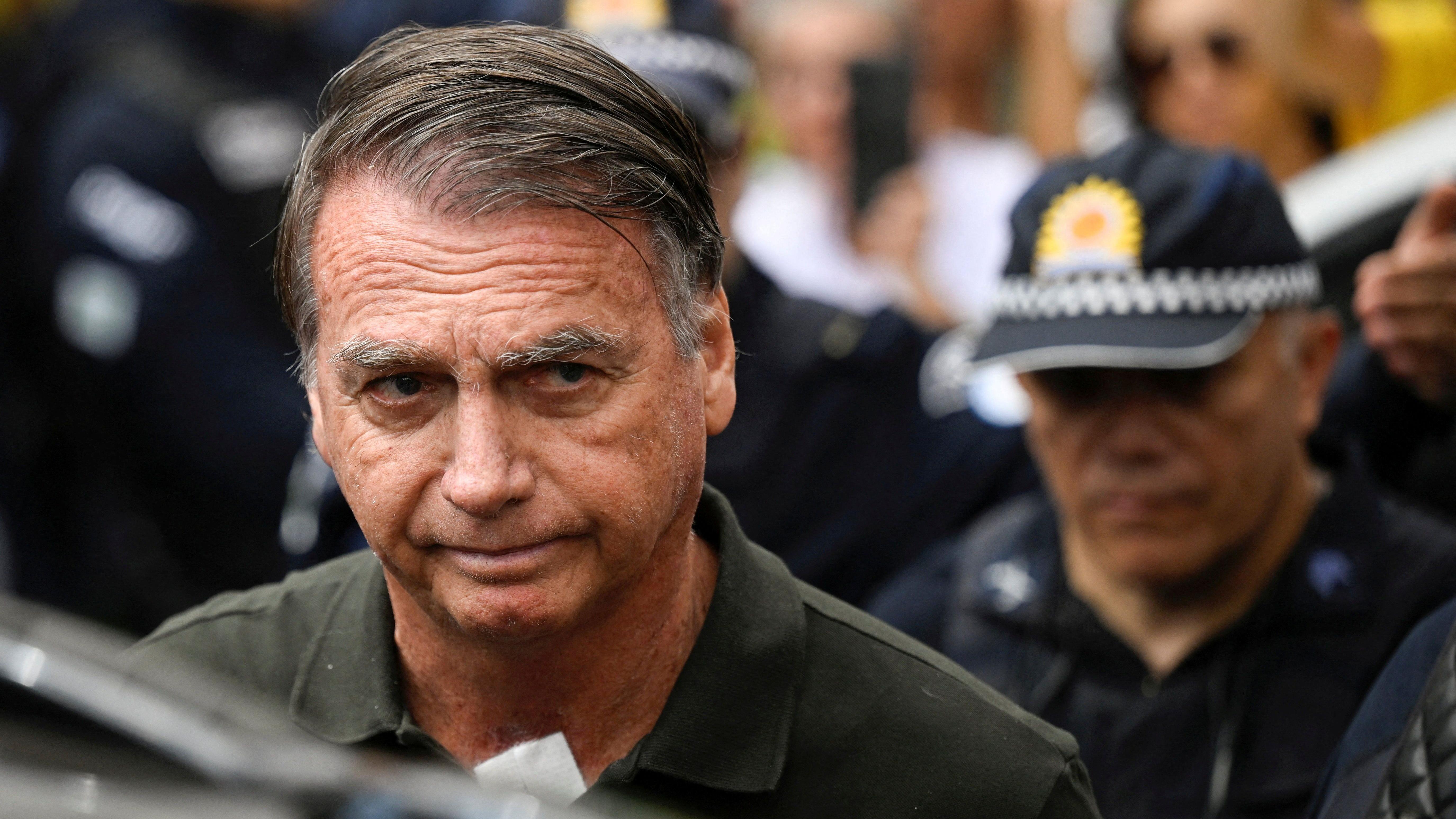 O ex-presidente Jair Bolsonaro.