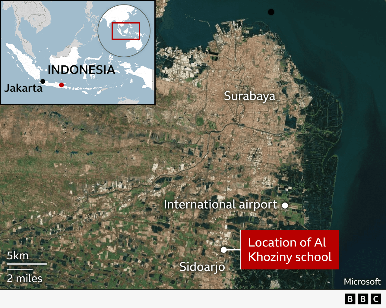 알 코지니 학교 위치