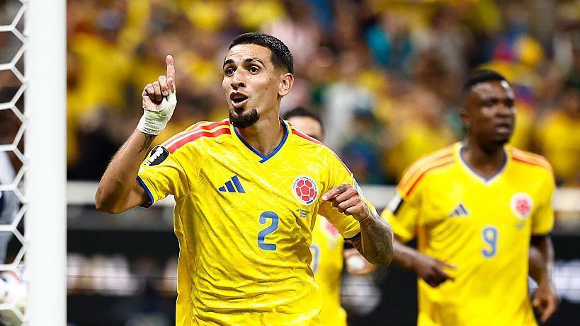 Munoz finally breaks deadlock as Colombia lead DR Congo