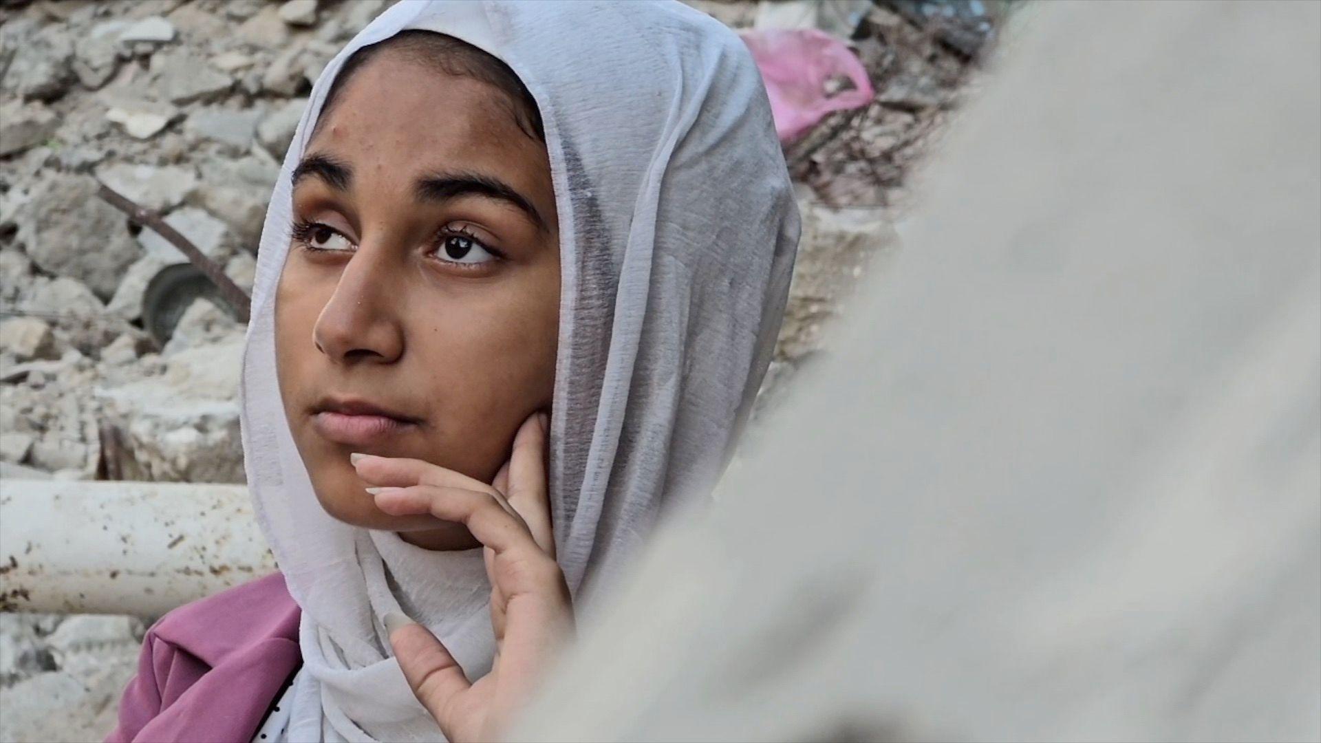 الطفلة الفلسطينية فايزة قدورة