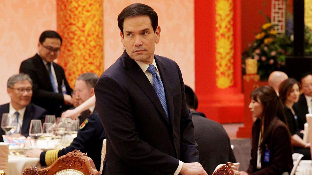 O secret&aacute;rio de Estado americano, Marco Rubio