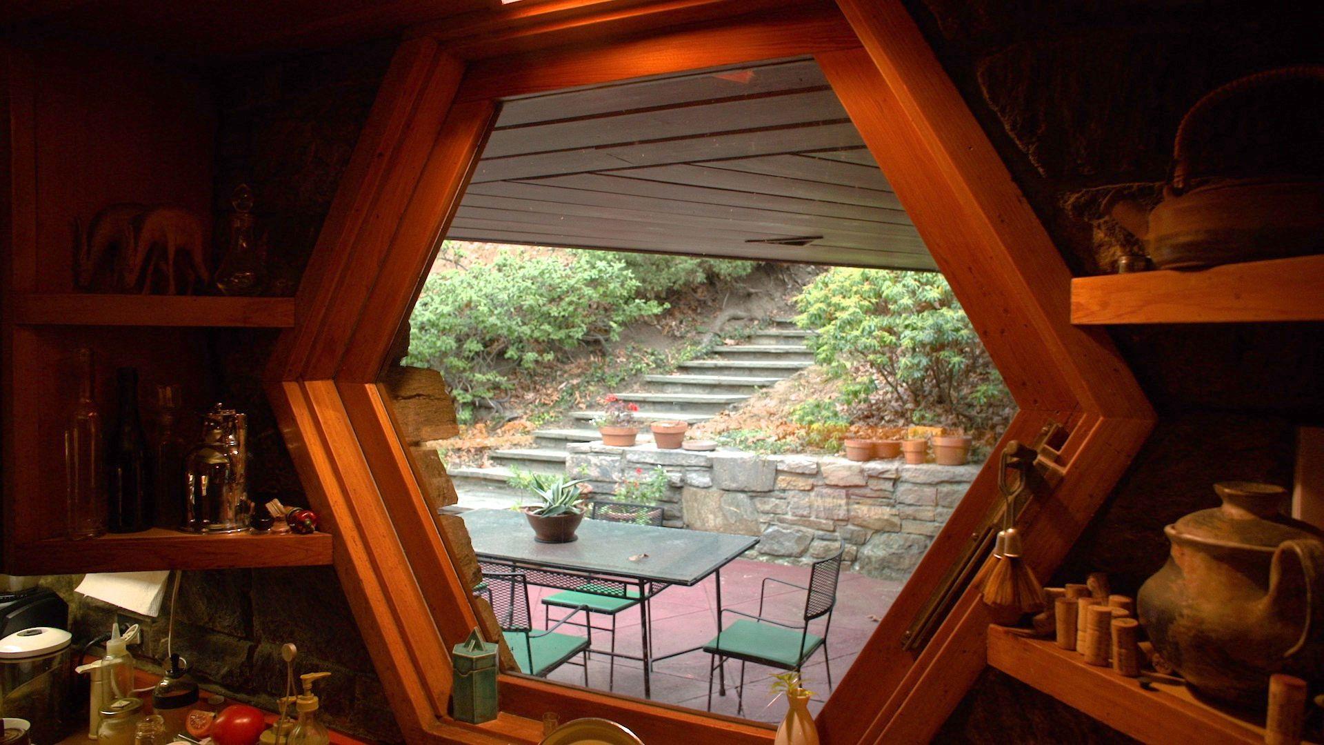 La casa de Roland Reisley, en Pleasantville, estado de Nueva York. 