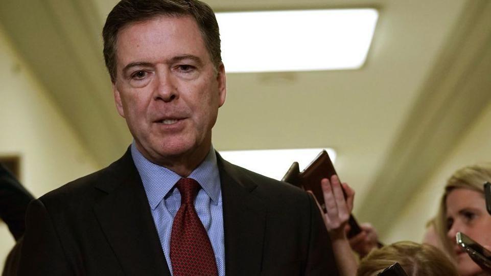 Comey surrenders over charge of threatening Trumps life in Instagram post