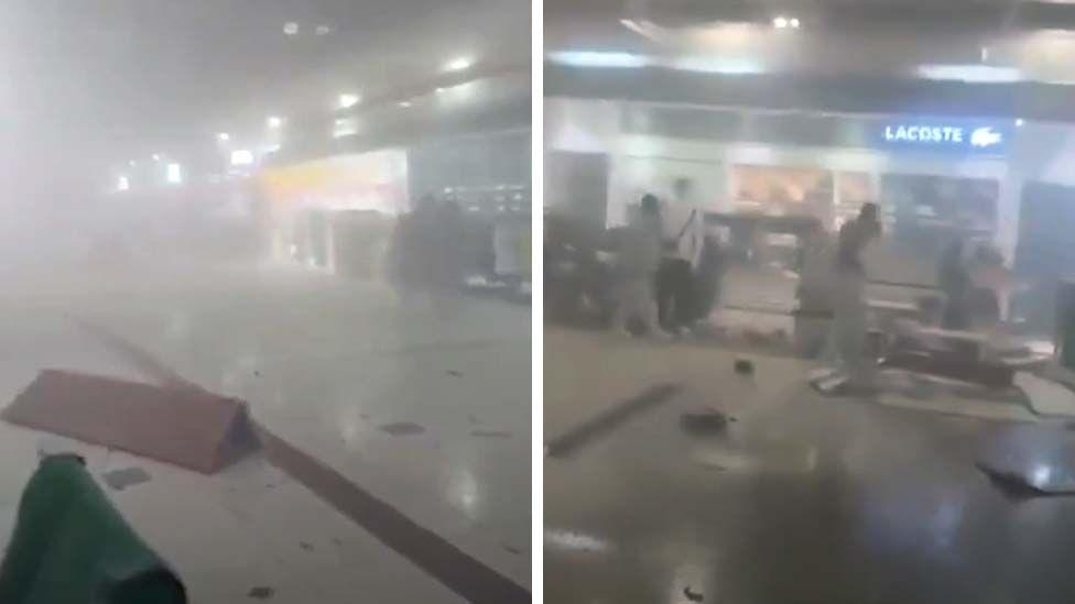 One killed and 11 injured at Dubai and Abu Dhabi airports as Iran strikes region
