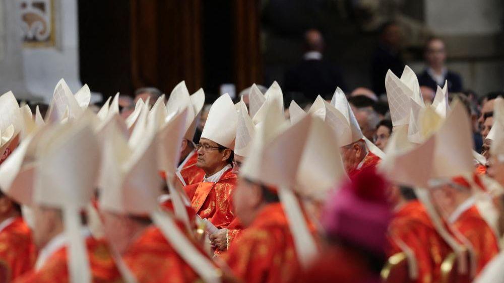 Cardinals celebrate Mass in the Vatican before conclave to elect new pope