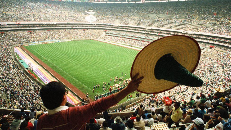 Estadio Azteca en Mundial de 1986