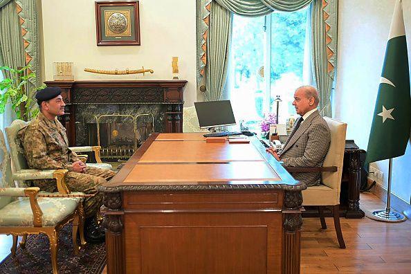 Shehbaz Sharif and Asim Munir