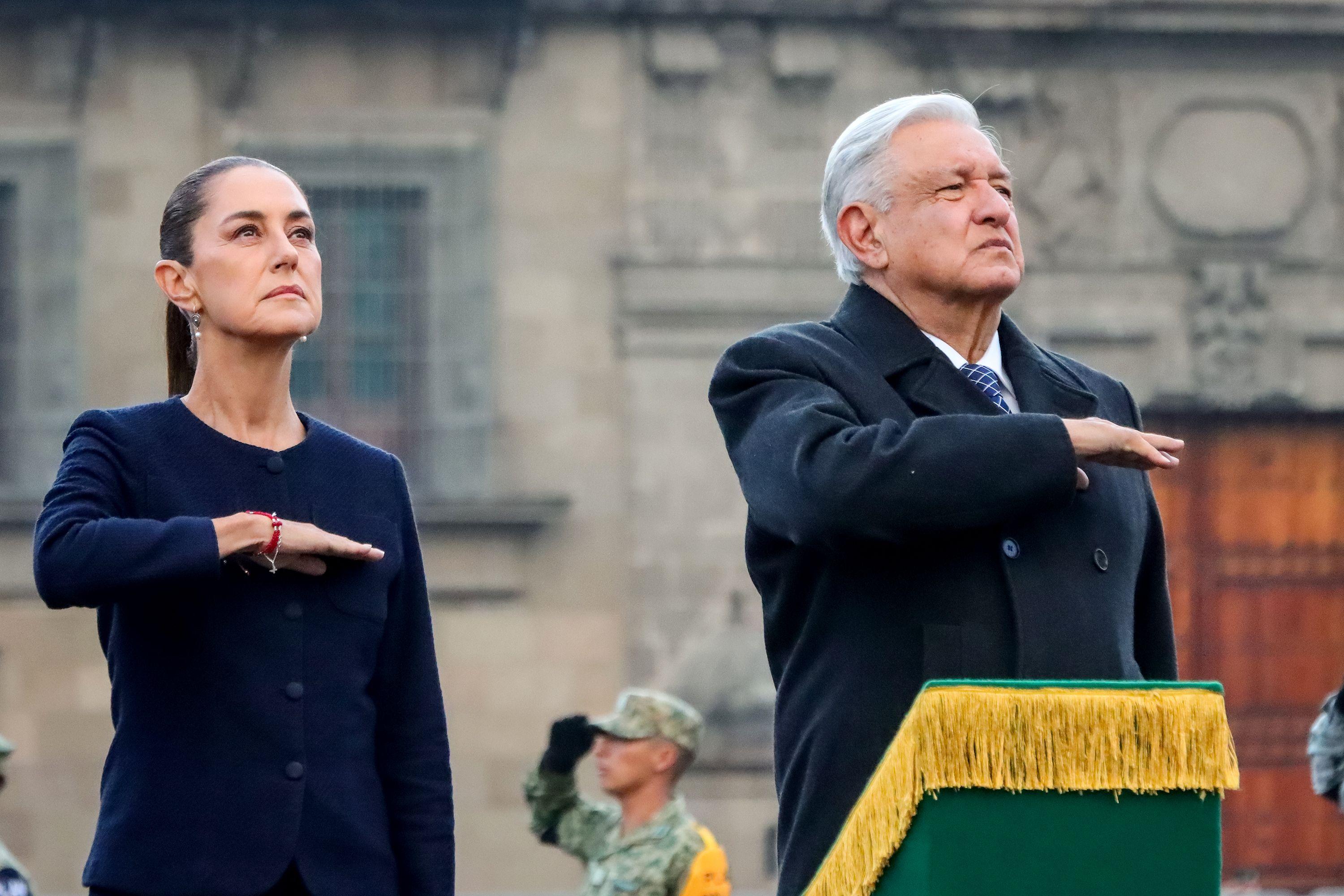 Sheinbaum y AMLO