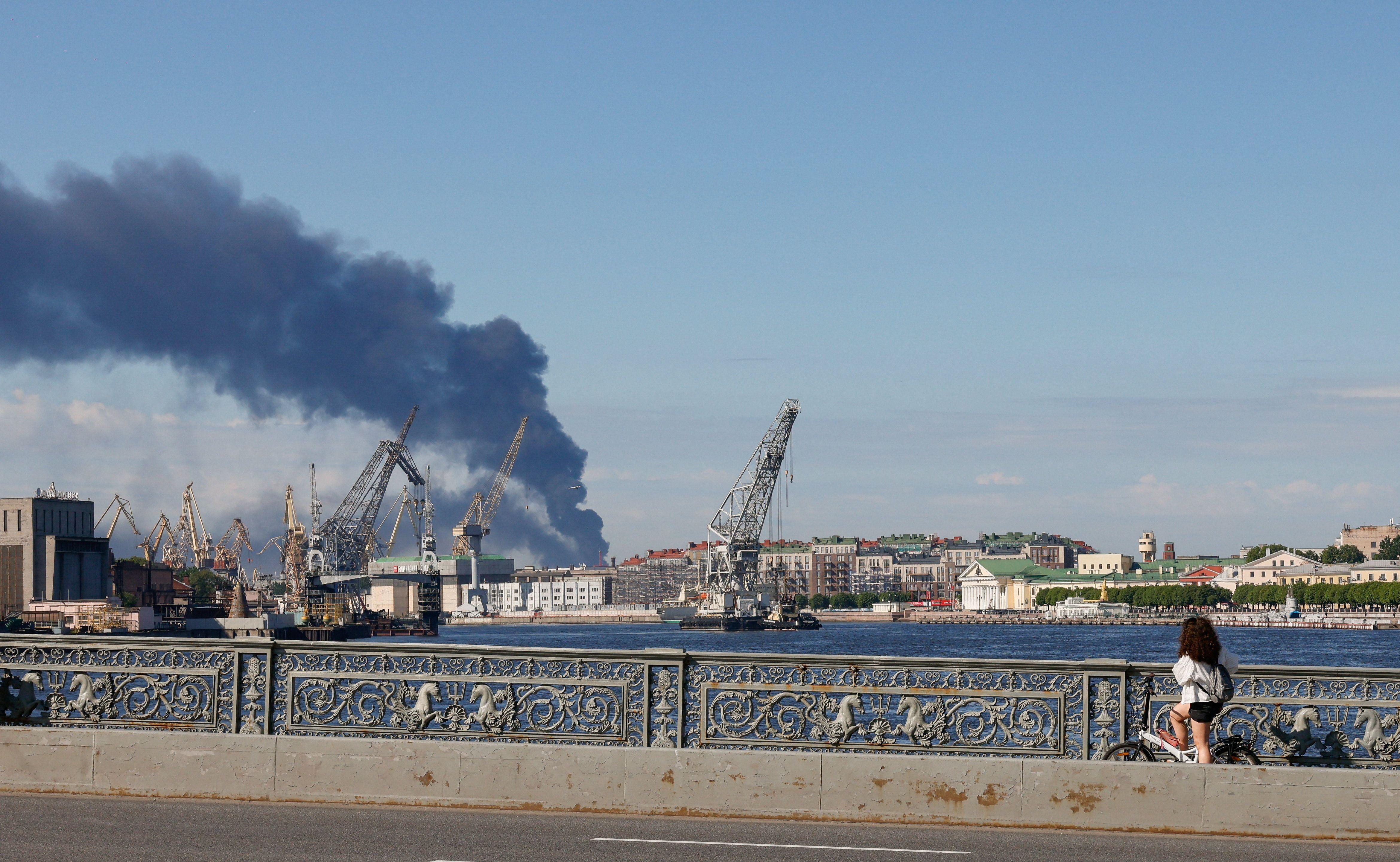 ukrajinski napad na sankt peterburg