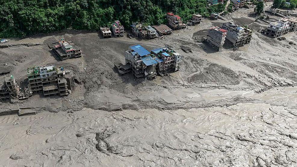 Hundreds missing, including 291 foreign tourists, after flash flood on Nepal-Tibet border