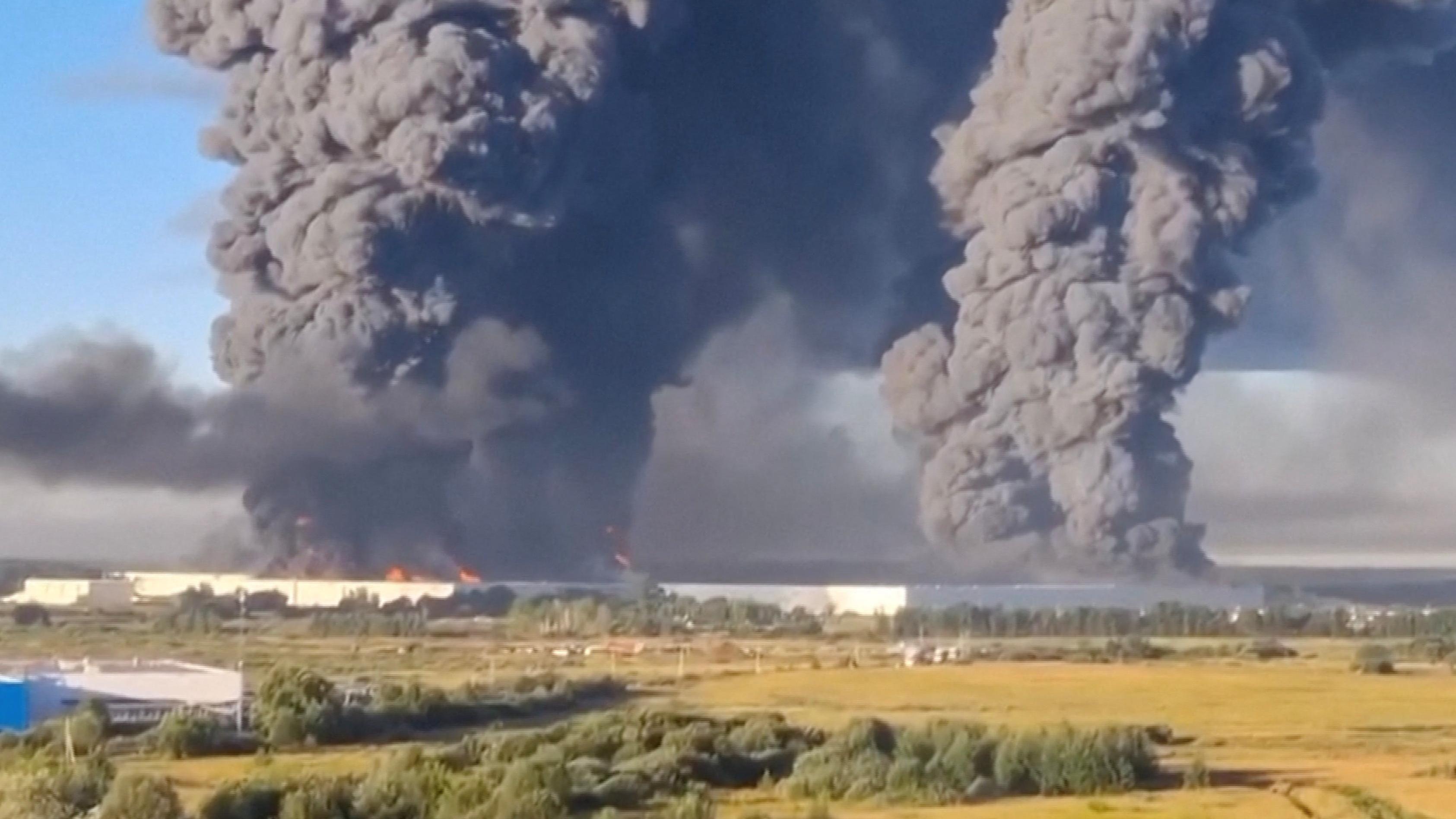 Russian online retail warehouses hit by deadly Ukrainian strikes