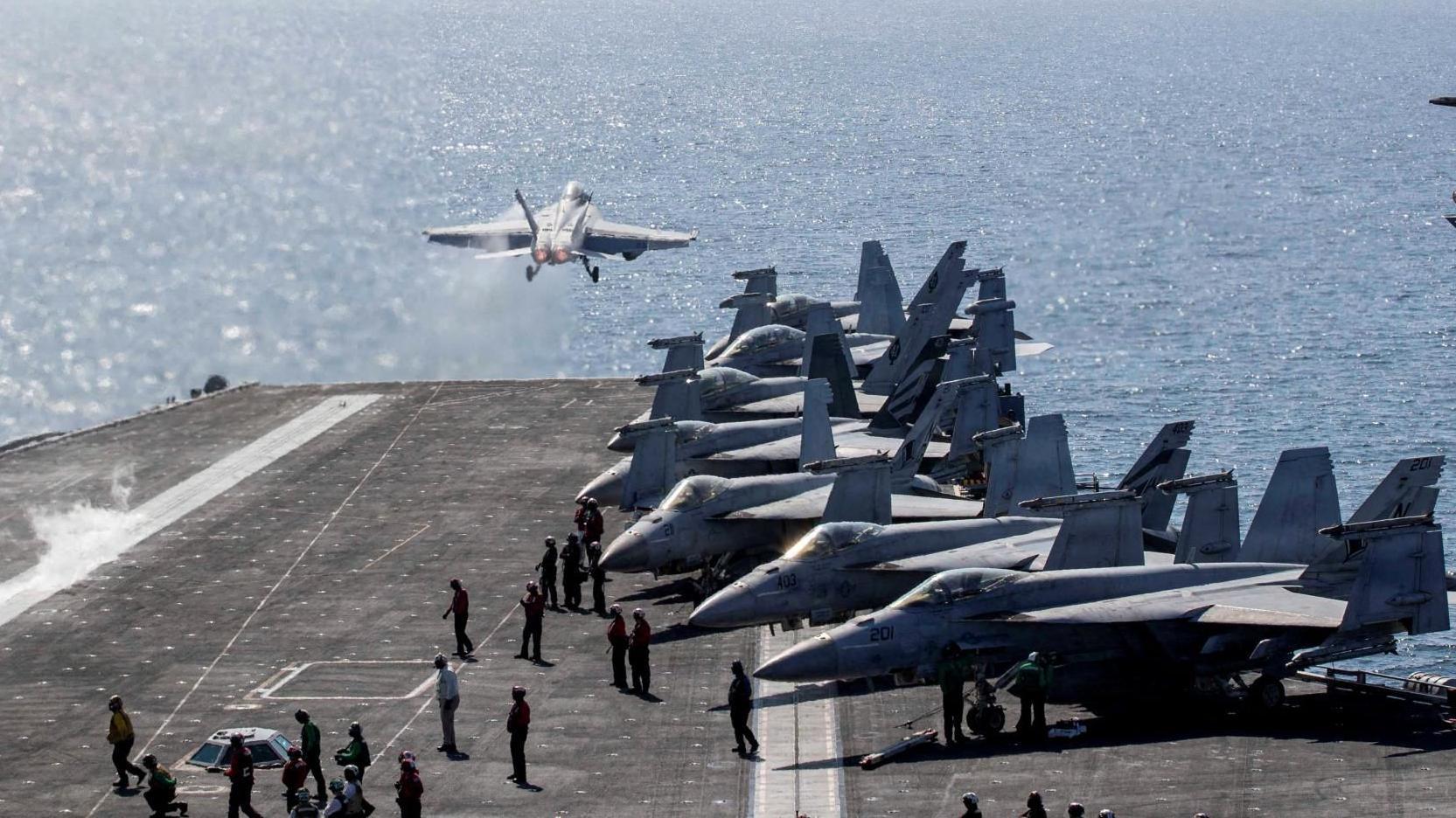 Trump says US forces to stay in region until Iran fully complies with 'real agreement'