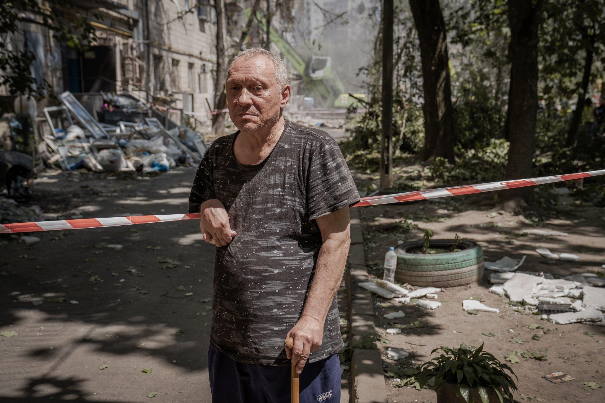 After a night of terror in Kyiv, the search for dead goes on
