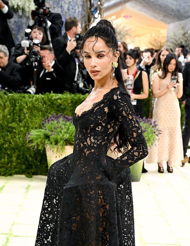 La actriz Zoe Kravitz.
