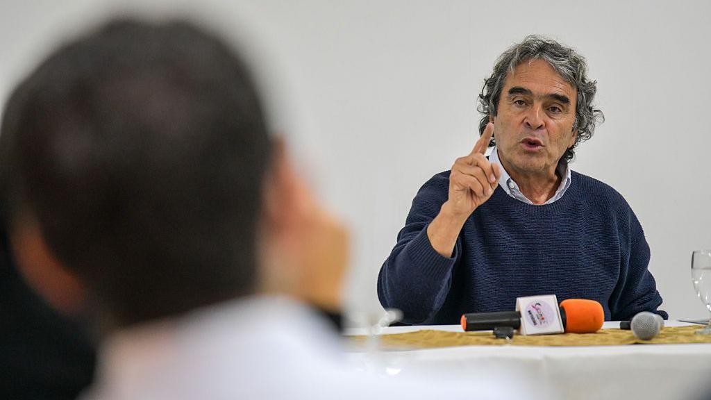 O pré-candidato à presidência da Colômbia Sergio Fajardo