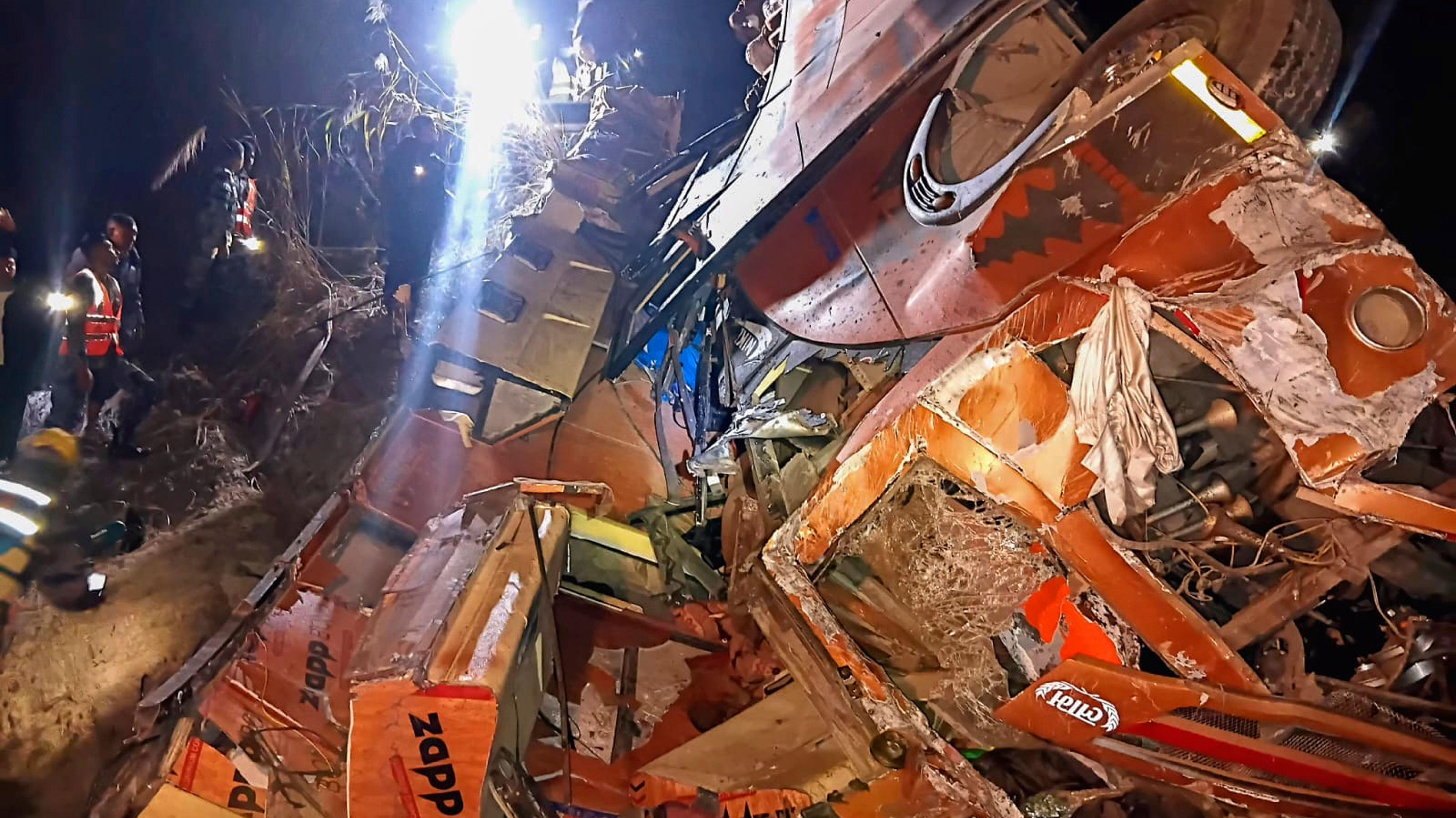 Briton among 19 killed in Nepal bus crash