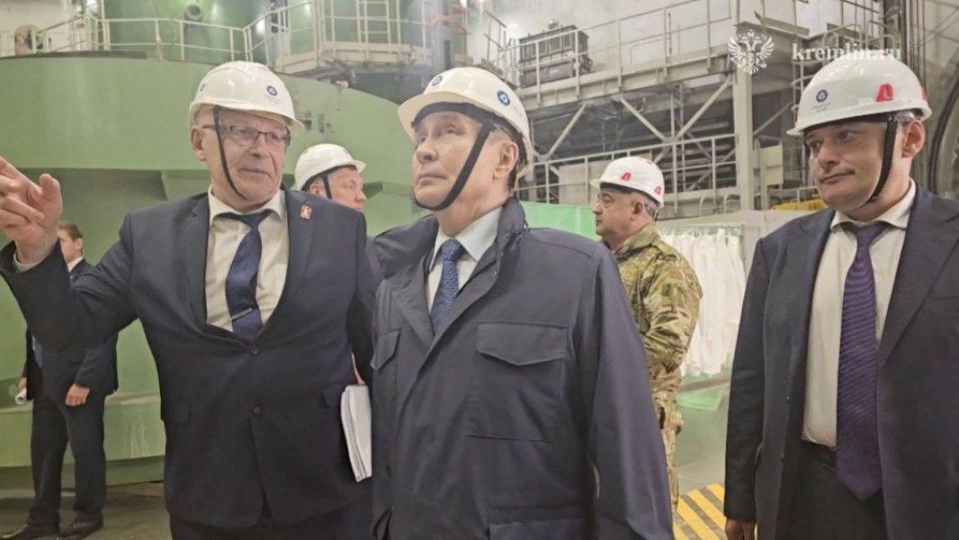 putin u kurskoj oblasti, putin posetio nuklearnu elektranu u Kurskoj oblasti