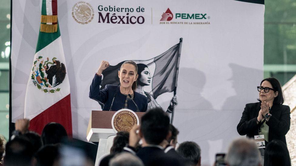 Sehinbaum celebra Pemex