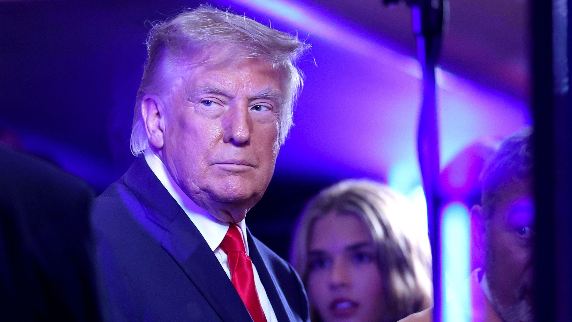 Trump booed in New York as he becomes first US president to attend NBA Finals