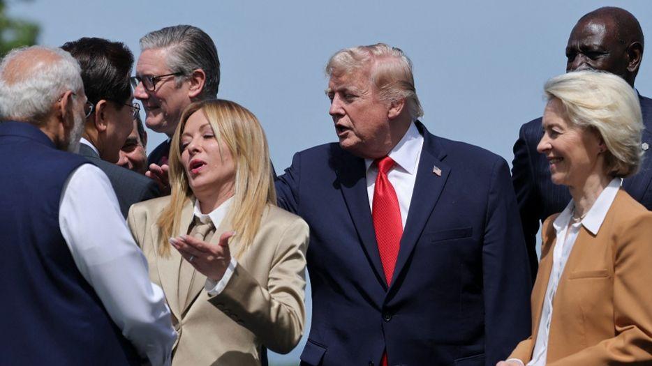 Trump insists Iran deal will open Strait of Hormuz 'toll-free' as he meets world leaders