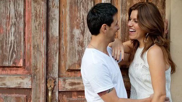 Jossette Rivera y su marido Juan Fernando.