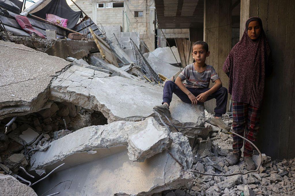 Niños palestinos