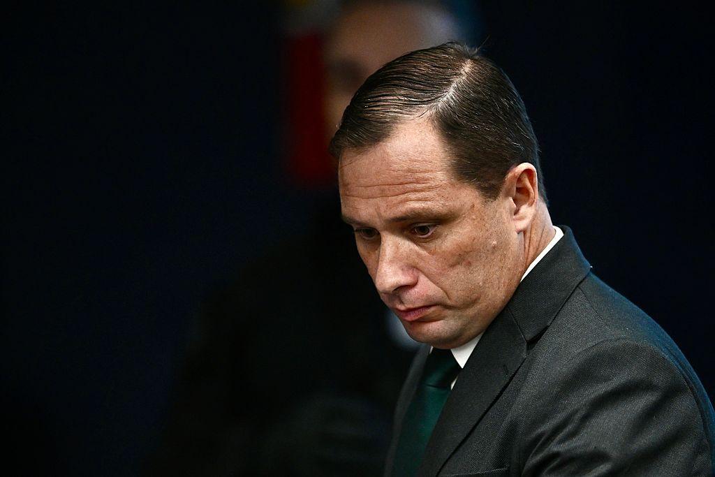 Mauro Cid em audiência