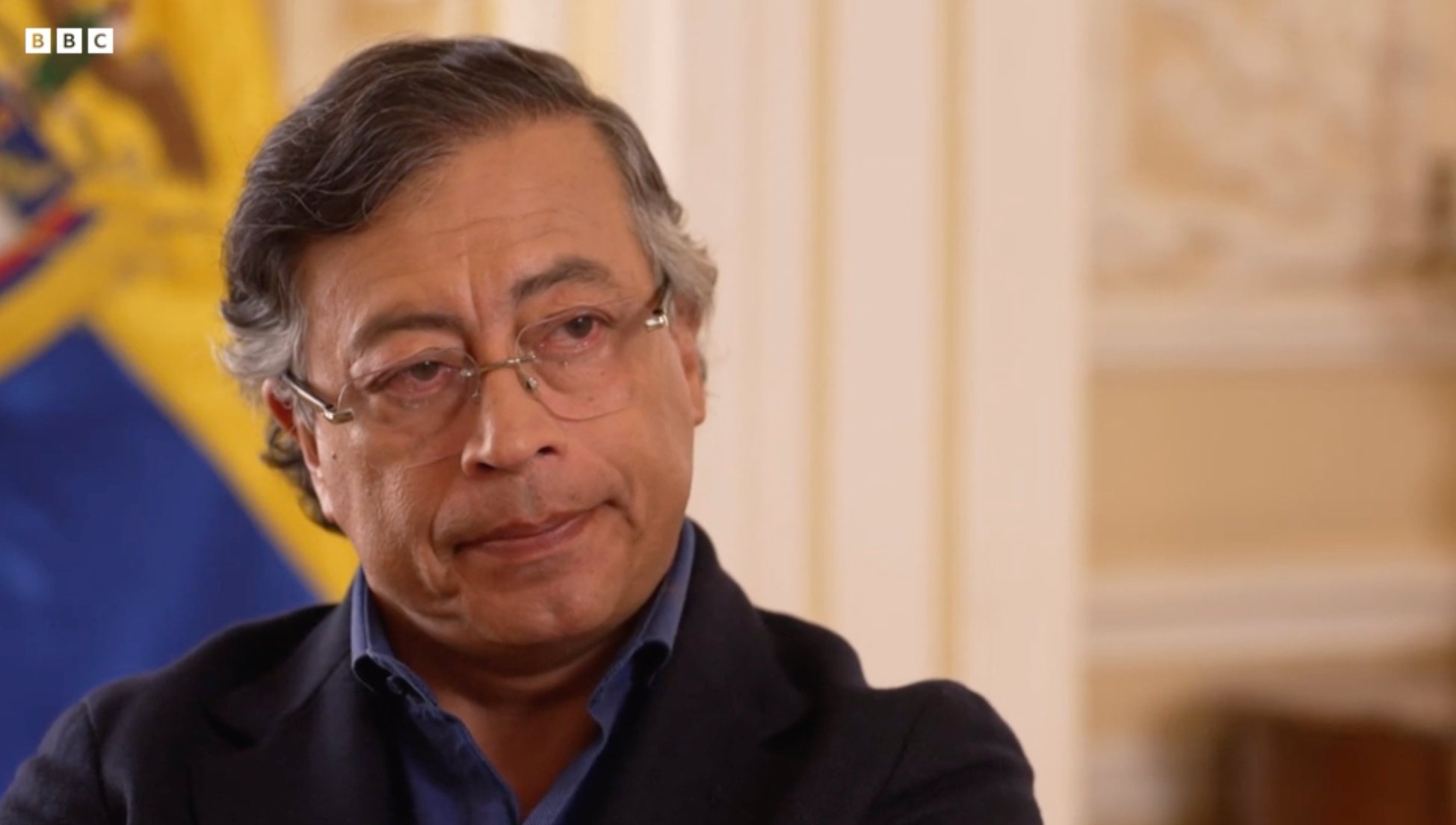 BBC entrevista o presidente colombiano Gustavo Petro