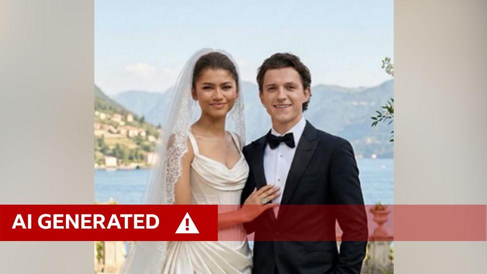 Many people fooled by AI wedding pics, says Zendaya