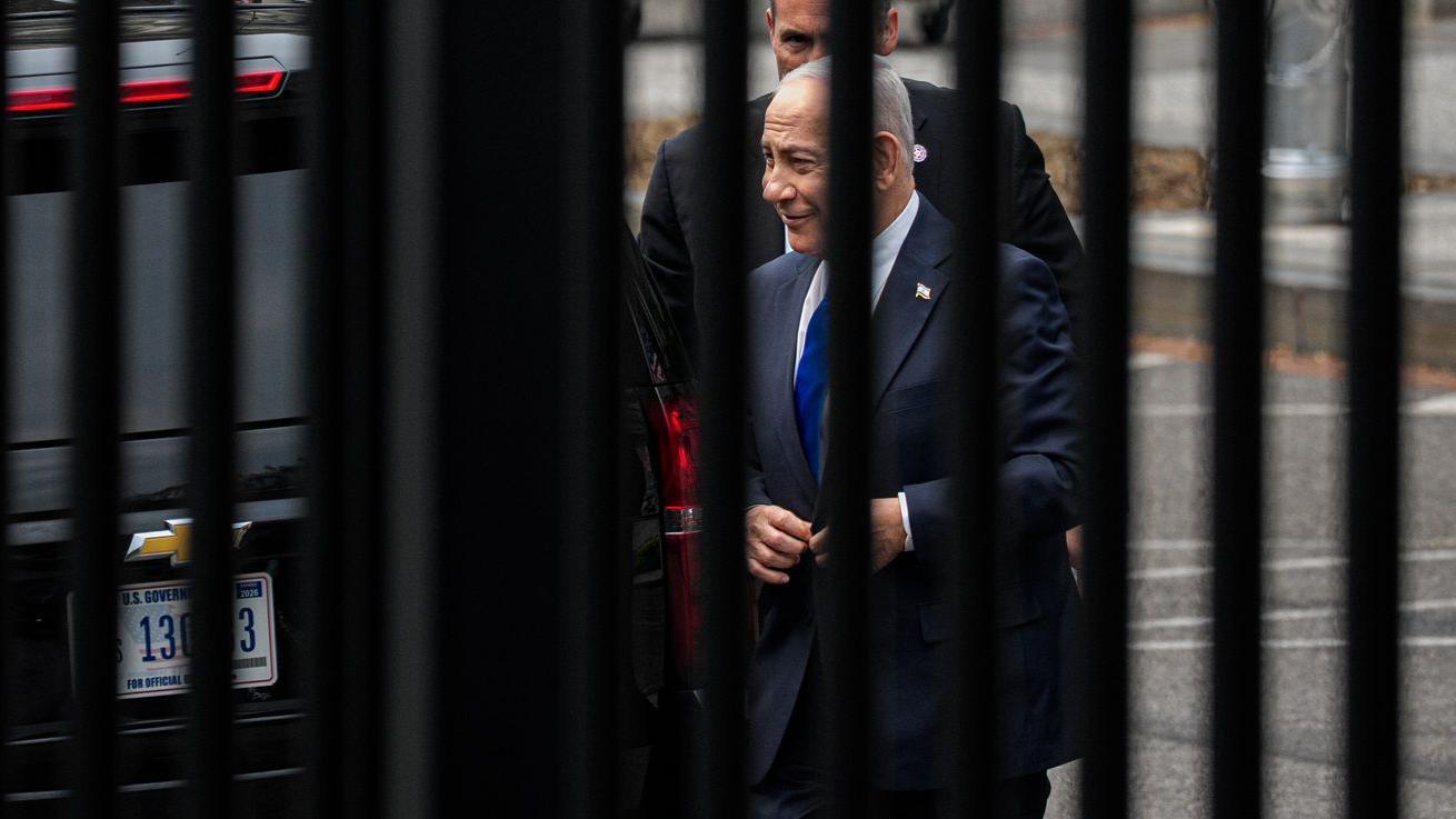 وصل رئيس الوزراء الإسرائيلي بنيامين نتنياهو إلى البيت الأبيض في 28 يوليو/تموز 2026 في واشنطن العاصمة. 