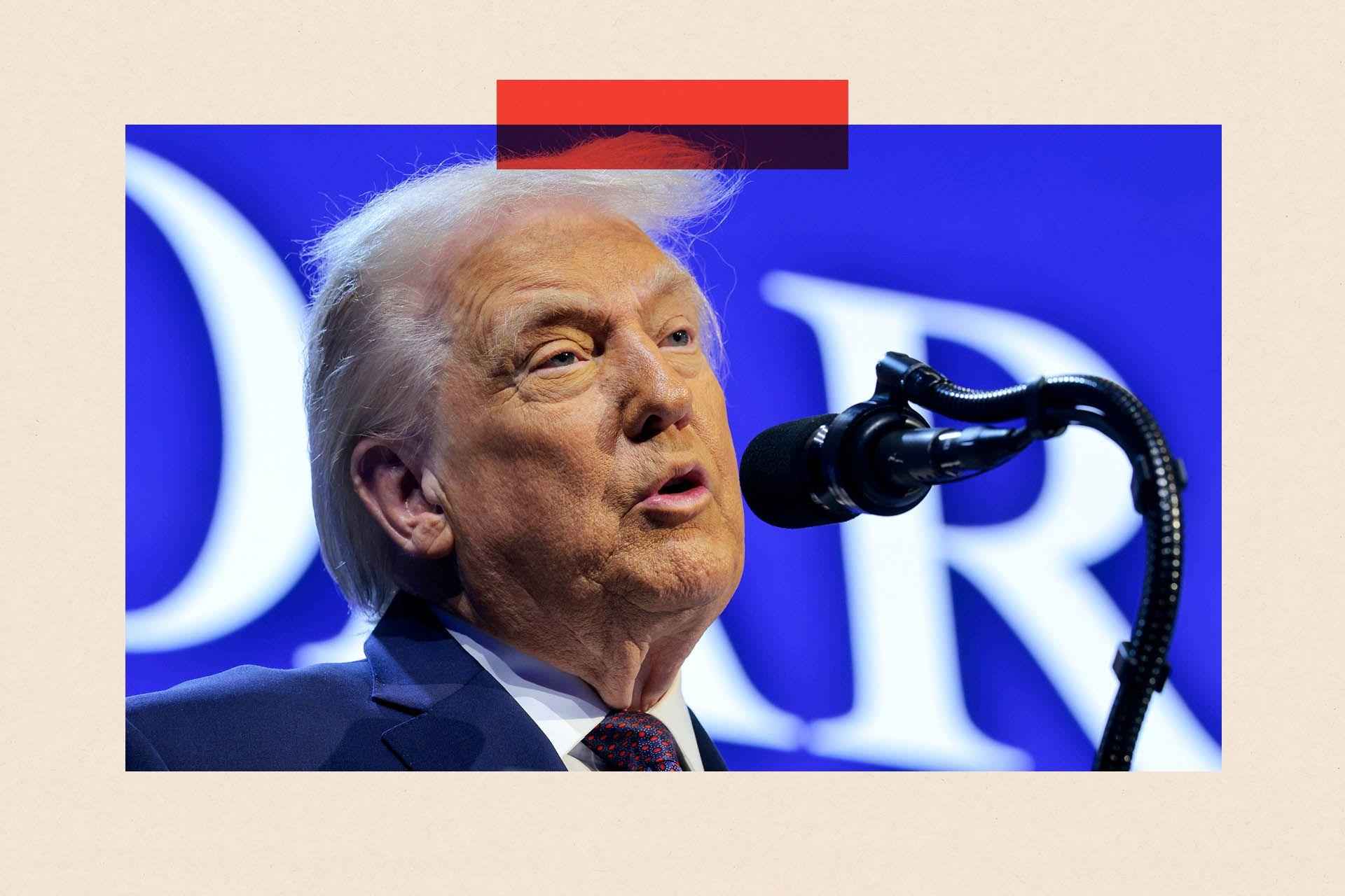 Donald Tramp na predstavljanju Odbora za mir u Davosu