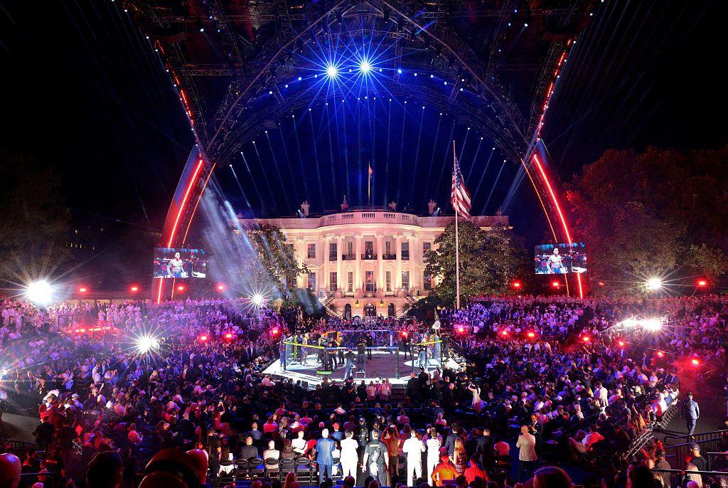 Evento do UFC na Casa Branca