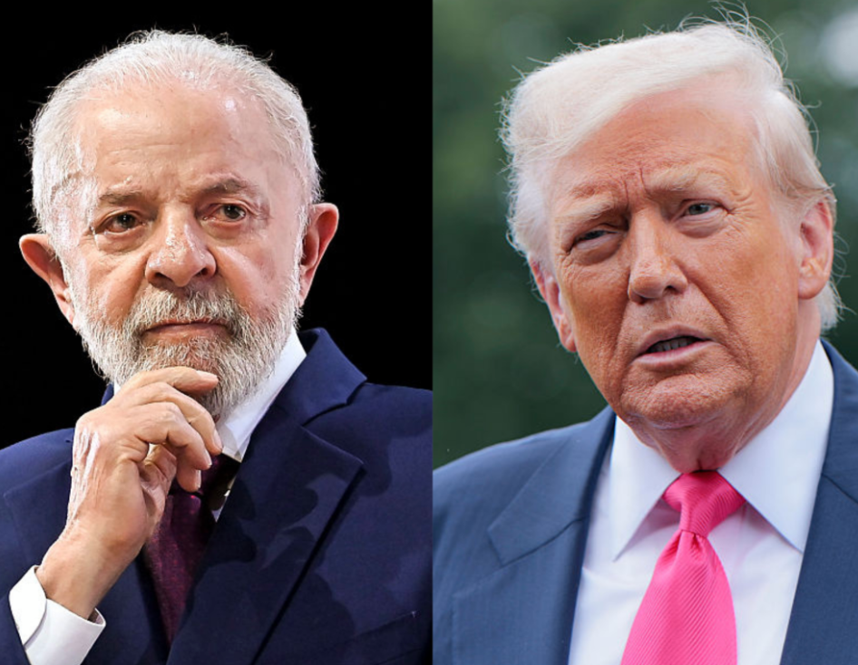 Lula e Donald Trump