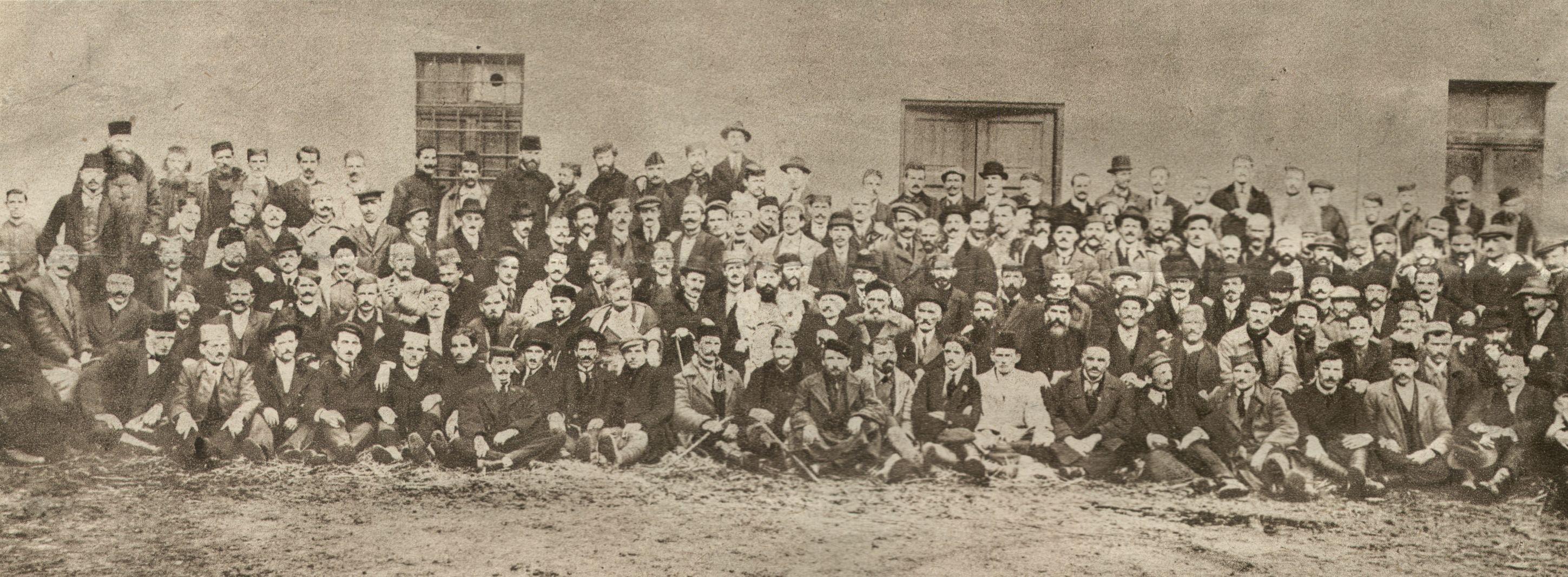 Članovi Velike narodne skupštine u Podgorici u novembru 1918. godine