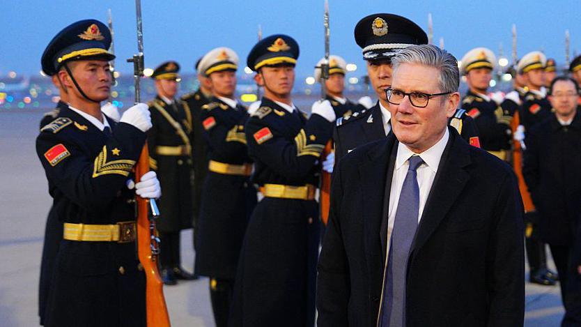 Keir Starmer lands in Beijing and says China trip will bring benefits back to UK 