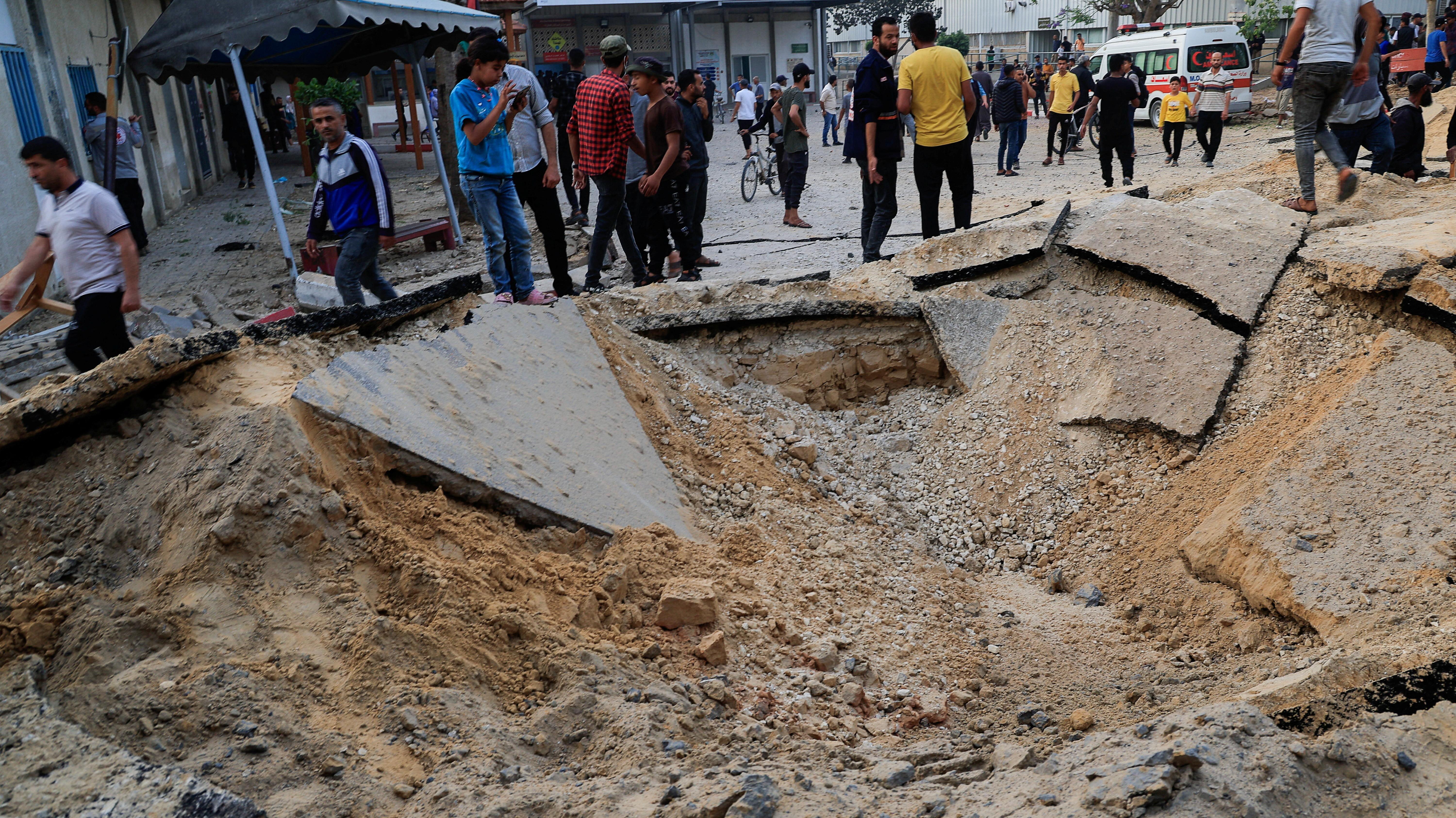 Israeli air strike on hospital kills 28 people in Gaza, civil defence says