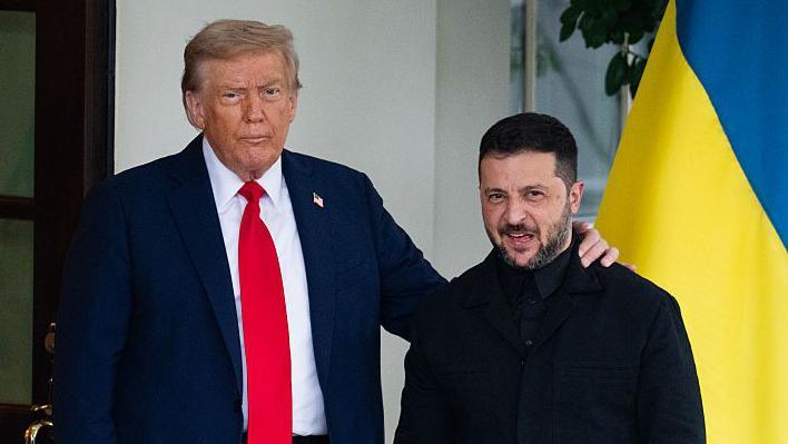 Trump y Zelensky