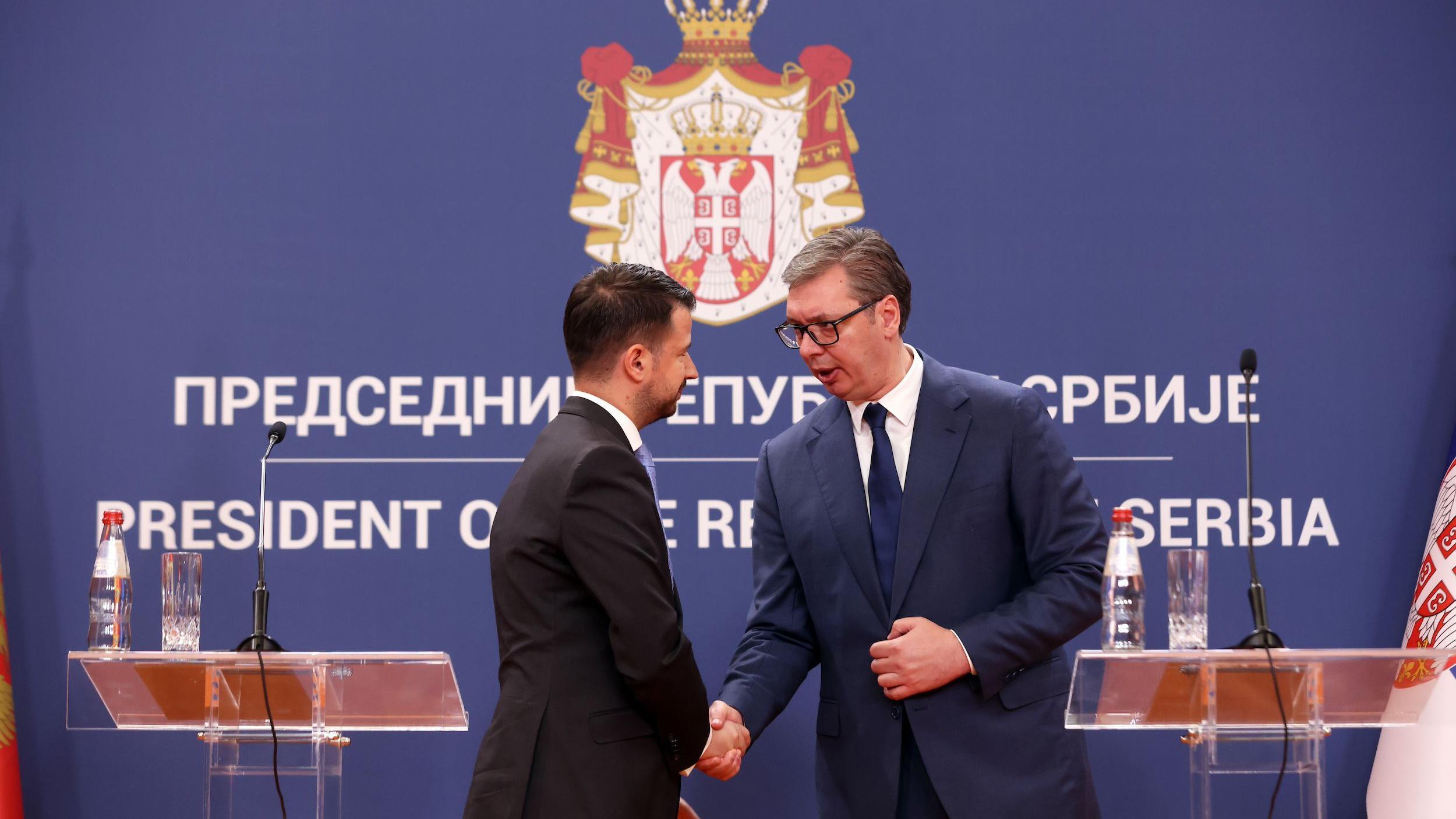 Milatović i Vučić