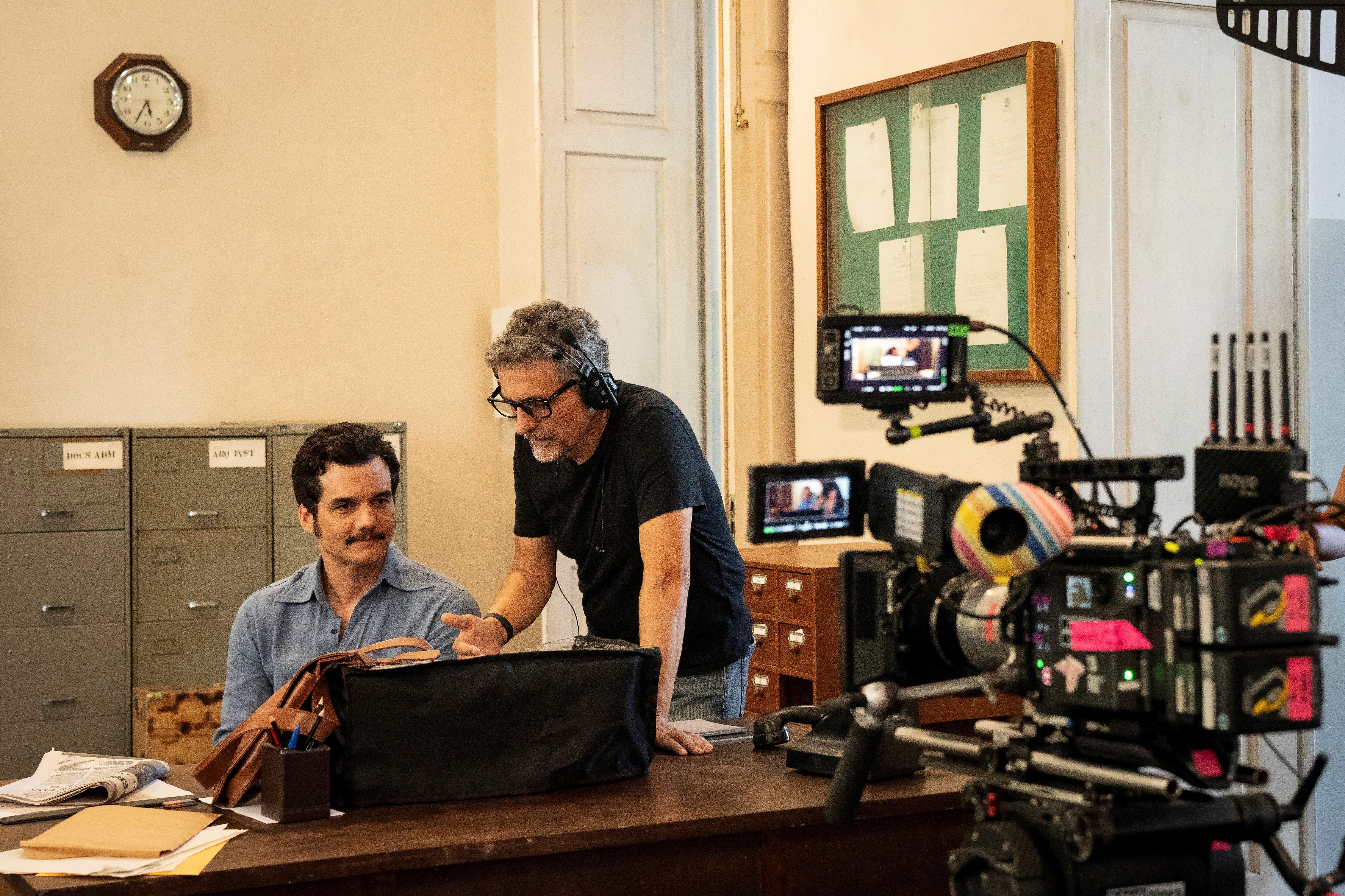 Wagner Moura e Kleber Mendonça Filho