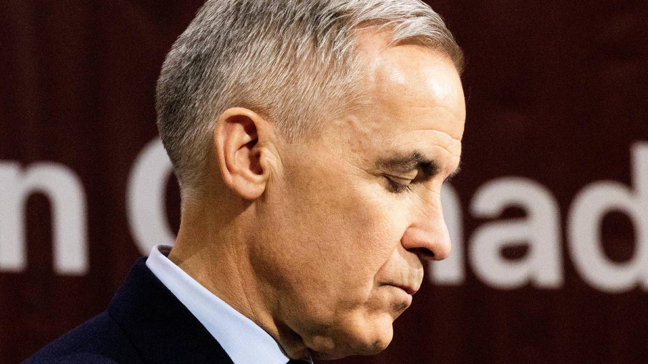 El primer ministro de Canadá, MArk Carney, cabizbajo, en una imagen tomada el 5 de febrero de 2026.
