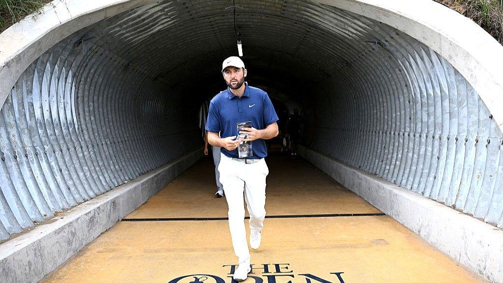 The Open final day - Scheffler stretches commanding lead at Portrush