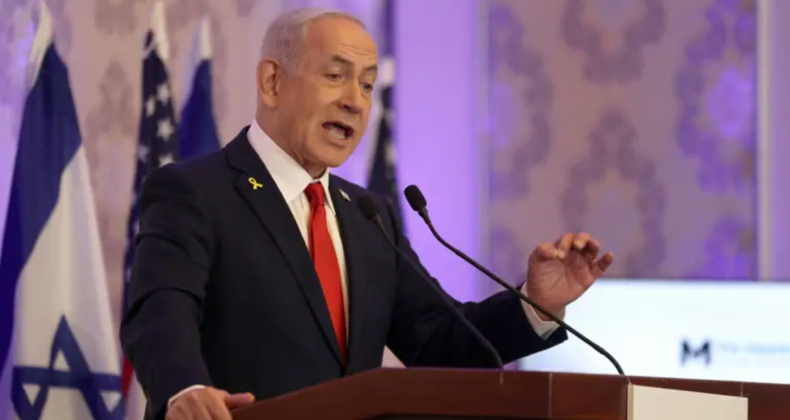 O primeiro-ministro israelense, Benjamin Netanyahu