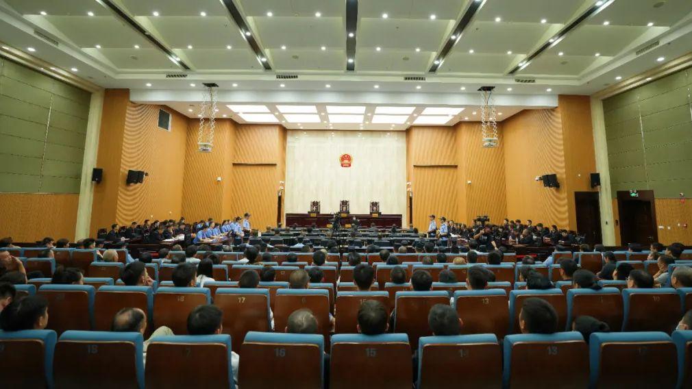中國浙江溫州中級法院宣判緬北明家電信網絡詐騙案件法庭廣角鏡（浙江温州市中级法院圖片29/9/2025）