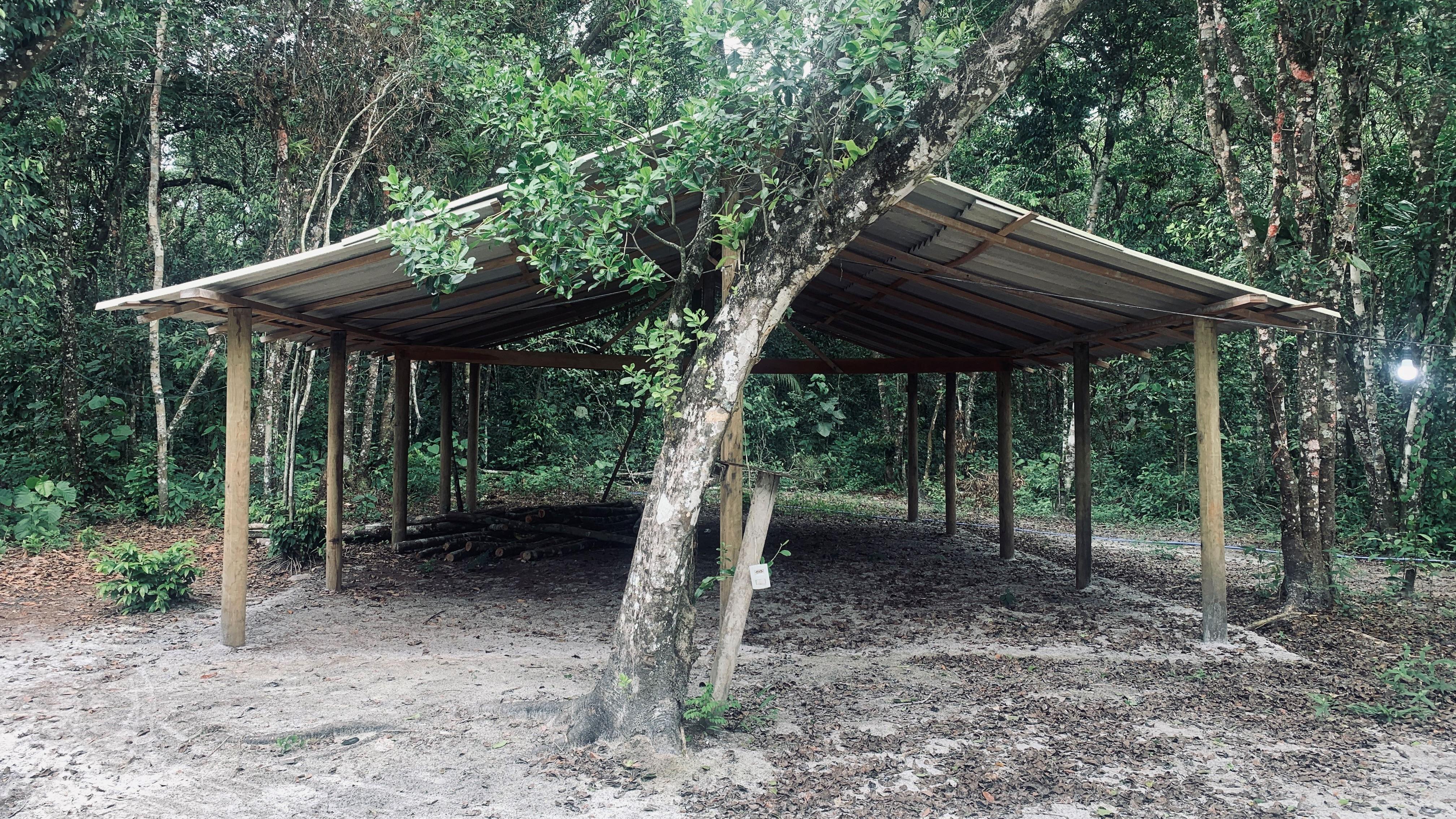 Casa de Reza em obras